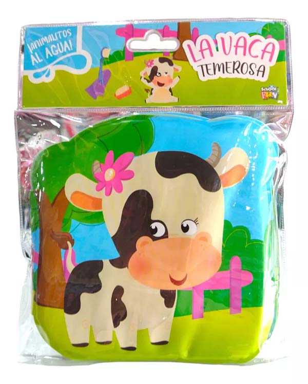 LA VACA TEMEROSA ¡ANIMALITOS AL AGUA!